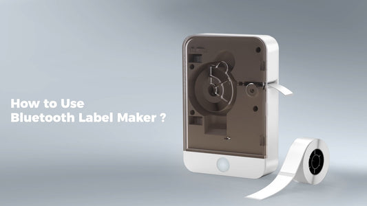 How to Use Bluetooth Label Maker?