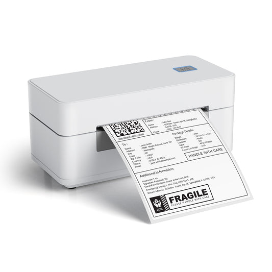 D464B Thermal Shipping Label Printer Bluetooth & USB Compatible with Windows, Mac, Linux, iOs and Android