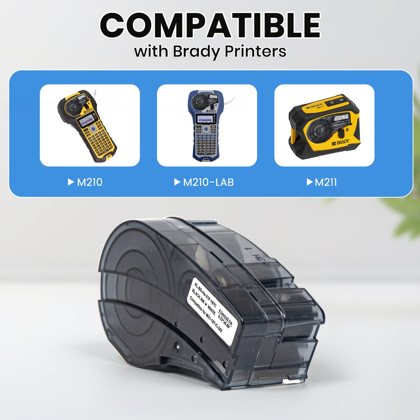 M21-187-C-342 - 0.33 in x 6.8 ft - 1 Pack