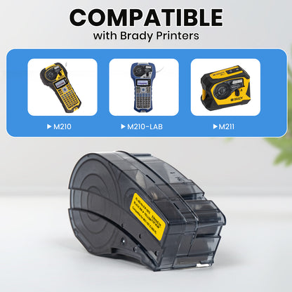 M21-187-C-342-YL - 0.33 in x 6.8 ft - 1 Pack