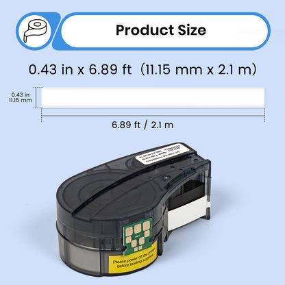 M21-250-C-342 - 0.44 in x 6.8 ft - 1 Pack