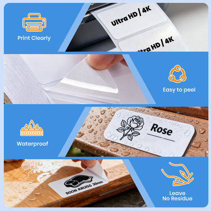 Thermal Labels 1.2 x 2.2 Inch 1 Rolls 1000 PCS